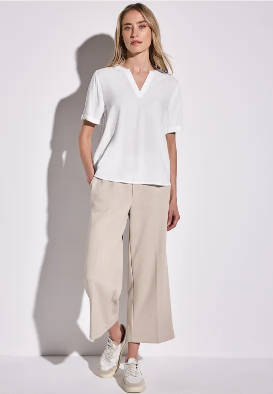 Street One Blouse in effen kleur