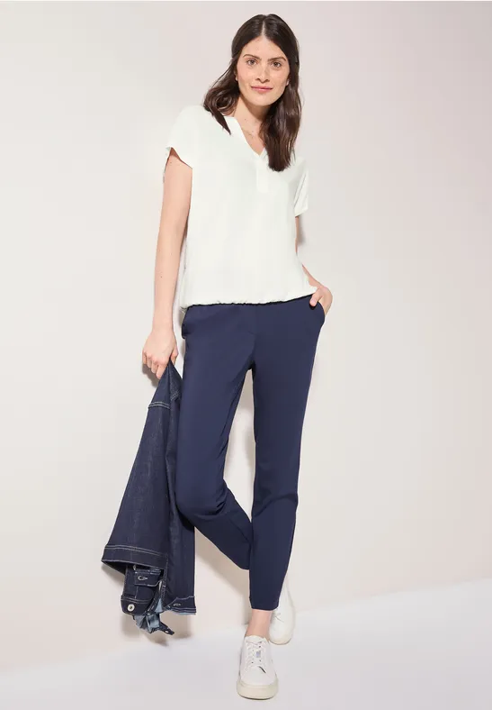cecil Blouse in effen kleur