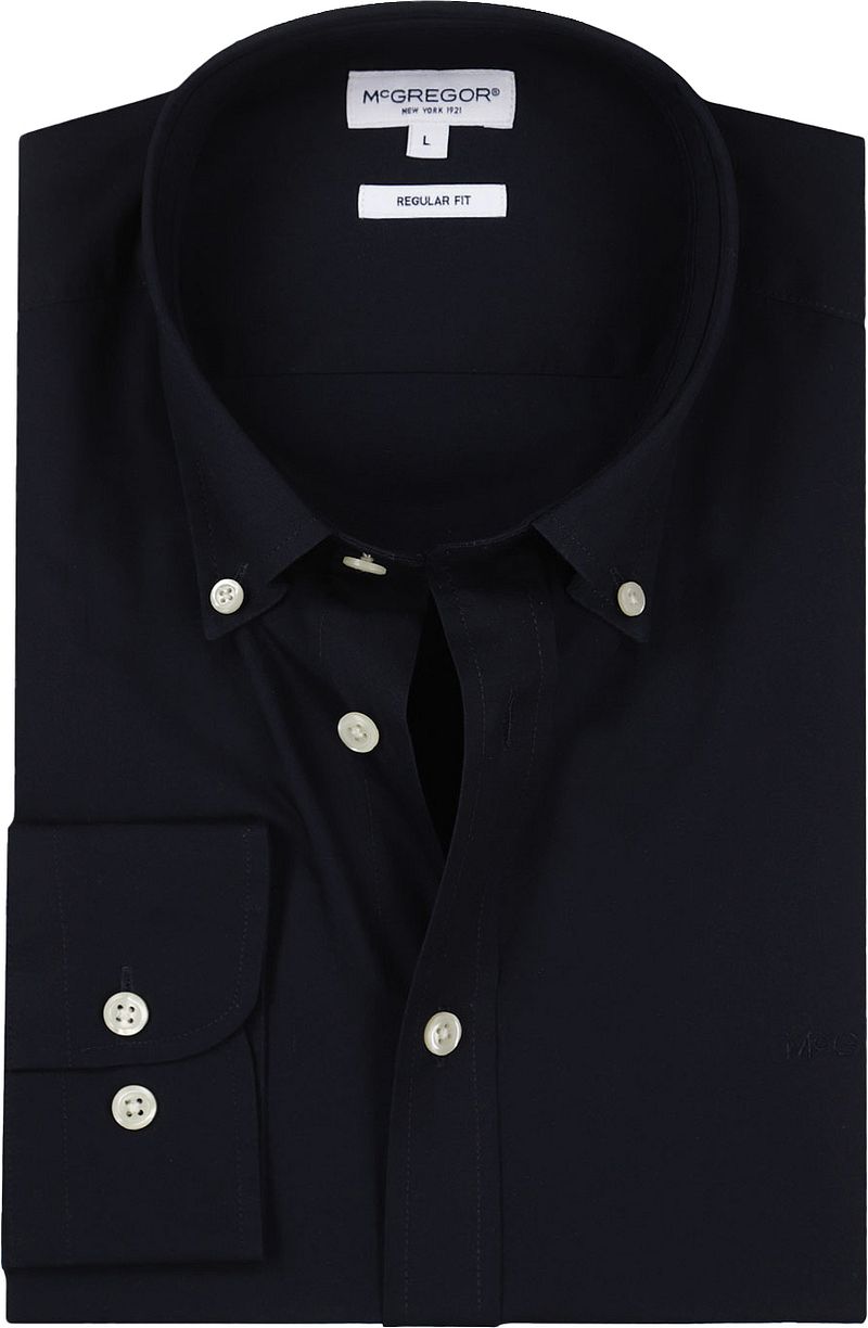 McGregor Overhemd stretch poplin Navy