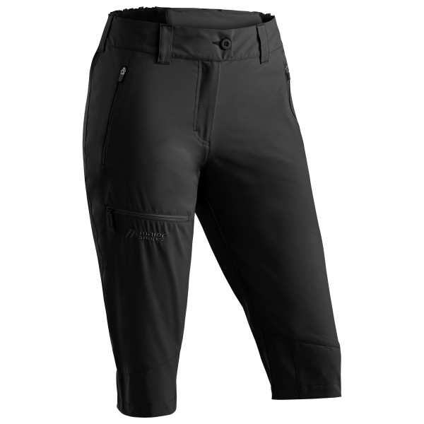 Maier Sports - Women's Lulaka Capri Loop - Short, zwart