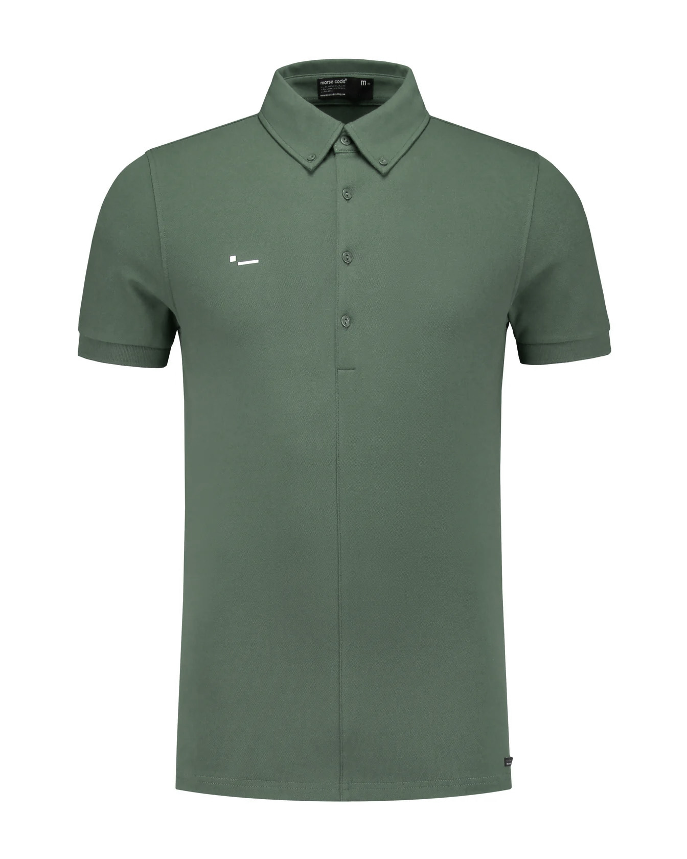 Morse Code Alpha 1 Pique Heren Polo KM