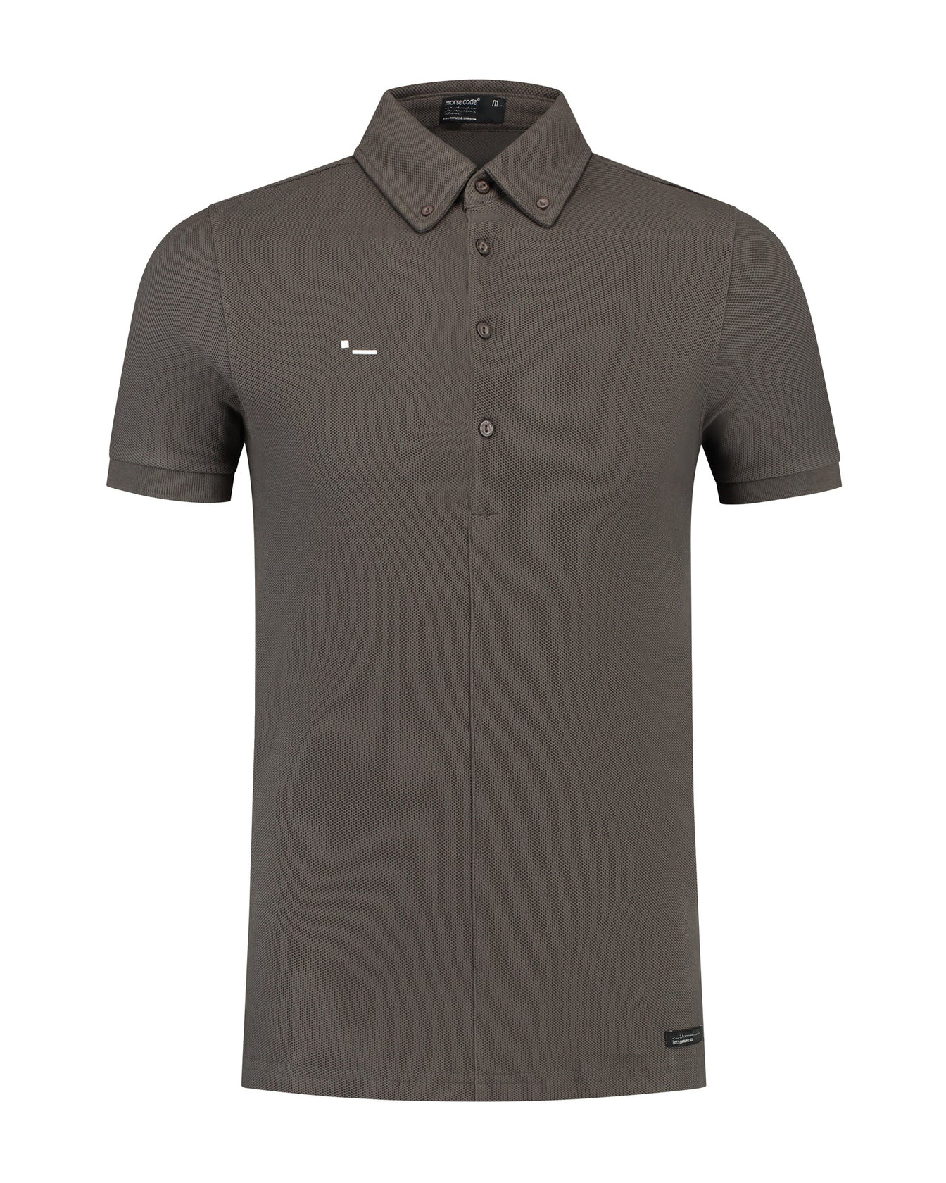 Morse Code Alpha 1 Pique Heren Polo KM