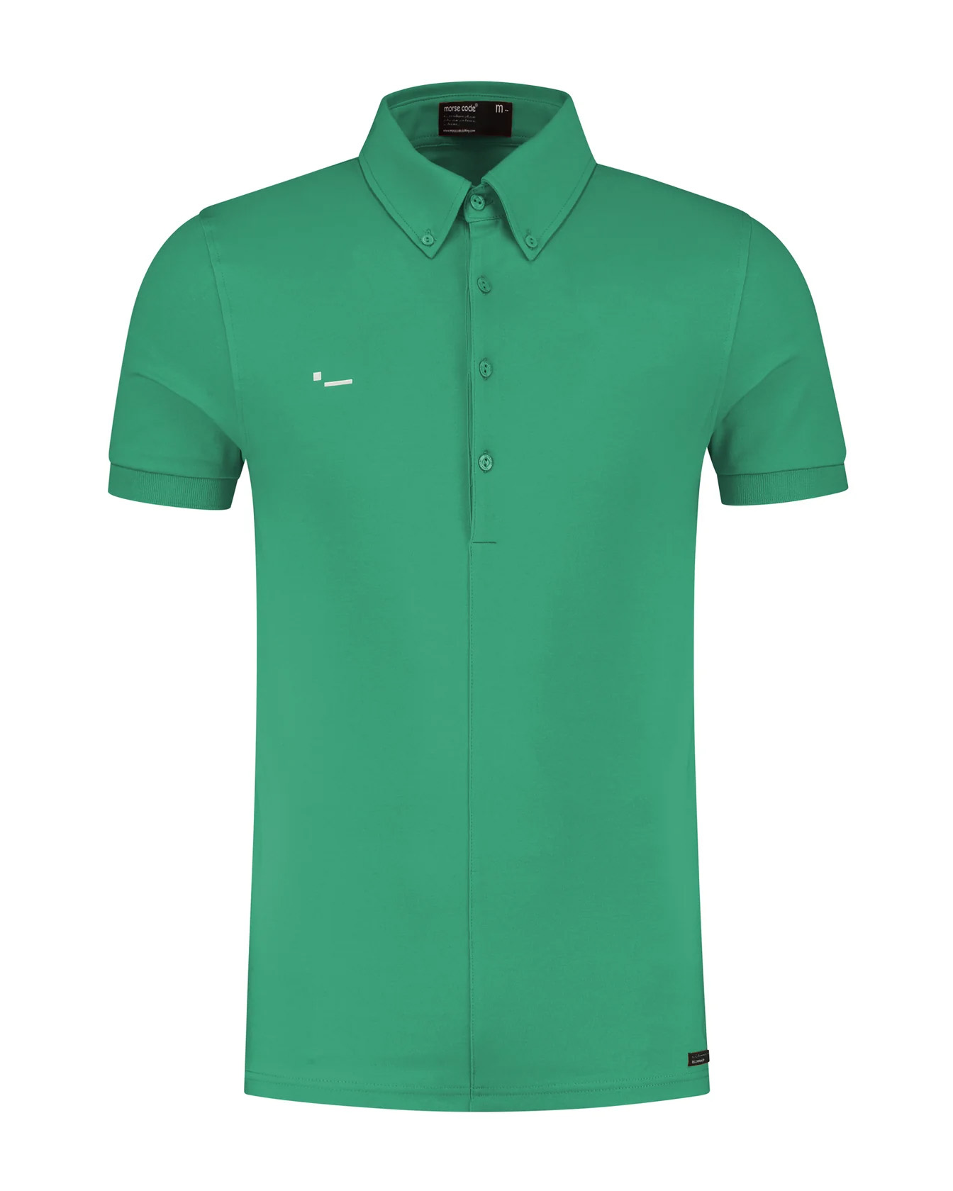 Morse Code Alpha 1 Jersey Heren Polo KM