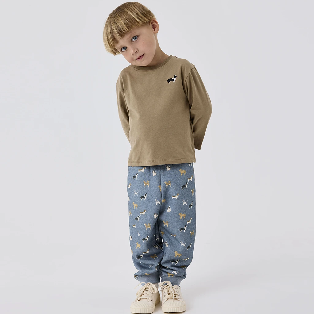 nameit-collectie Name It-collectie Longsleeve Bimse (elmwood)