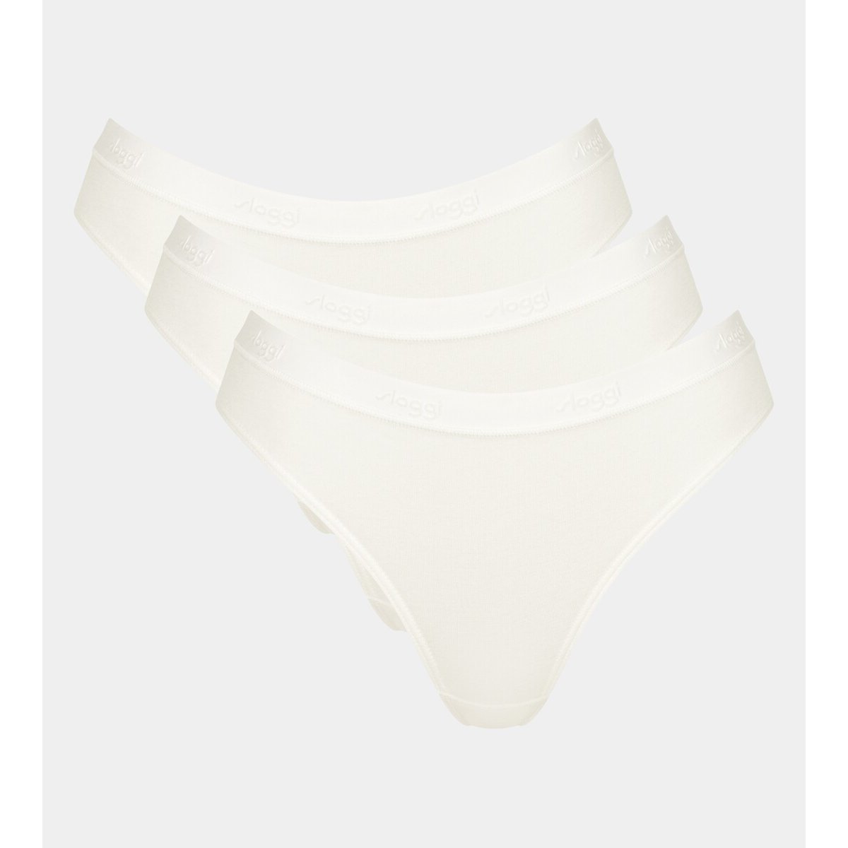 Sloggi Set van 3 Braziliaanse slips met hoge taille Go Casual