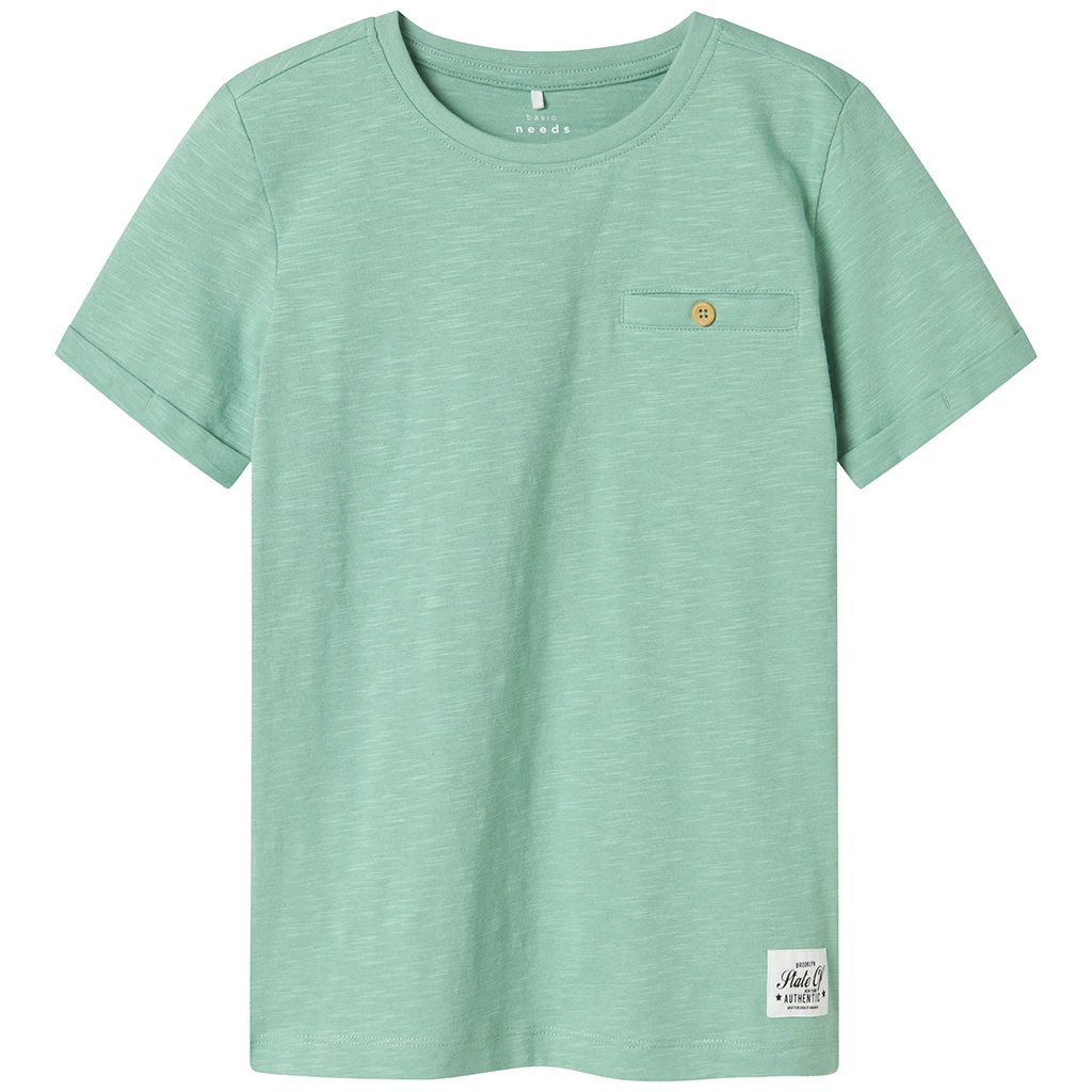 Name It-collectie T-shirt Vincent (creme de menthe)