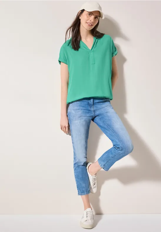 cecil Blouse in effen kleur