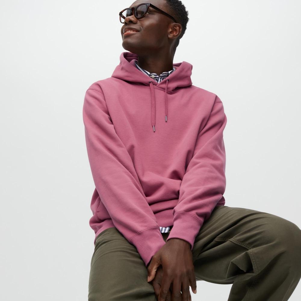 Uniqlo Japan Sweat Pull Parka Lange Mouw 05 GRAY/S