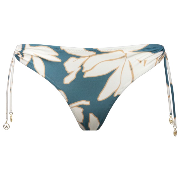 Watercult - Women's Floral Abstract Adj. Bikini Bottoms - Bikinibroekje, wit