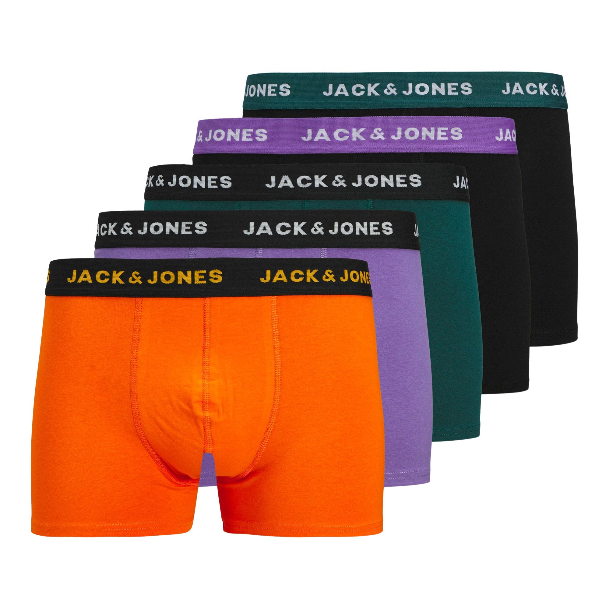 Jack & Jones Ben Solid Trunk Boxershorts Junior (5-pack)