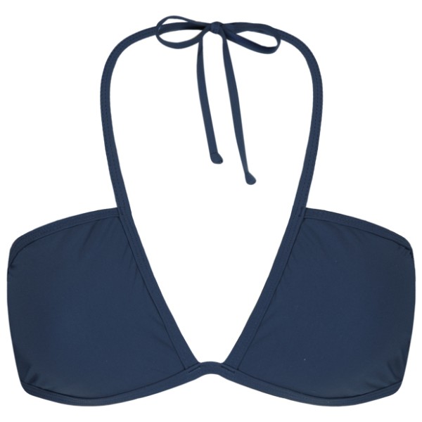 Barts - Women's Solid Plunge Halter - Bikinitop, blauw