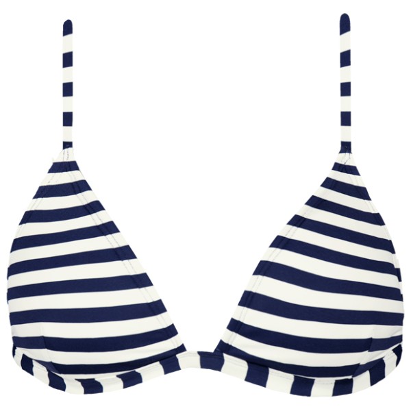 Barts - Women's Yadbor Fixed Triangle - Bikinitop, wit/blauw