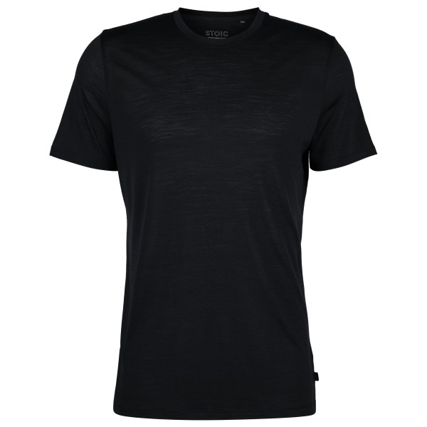 Stoic - MerinoChill MMXX. Göteborg Tee - Merinoshirt, zwart