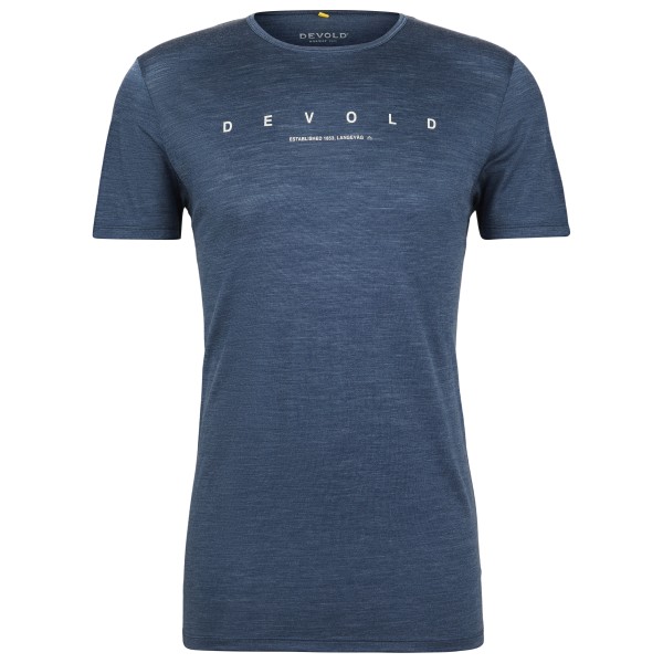 Devold - Active Kerning Tee - Merinoshirt, grijs