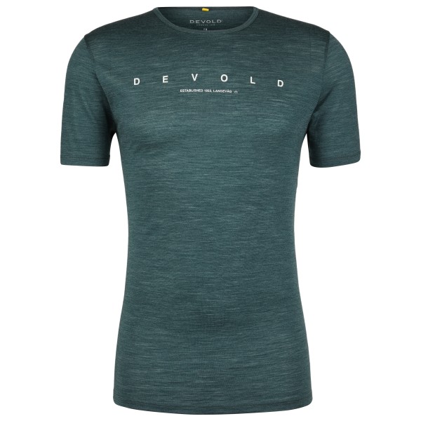 Devold - Active Kerning Tee - Merinoshirt, woods