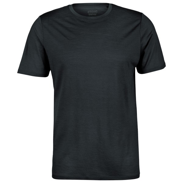 Stoic - Merino155 LaholmSt. T-Shirt - Merinoshirt, zwart