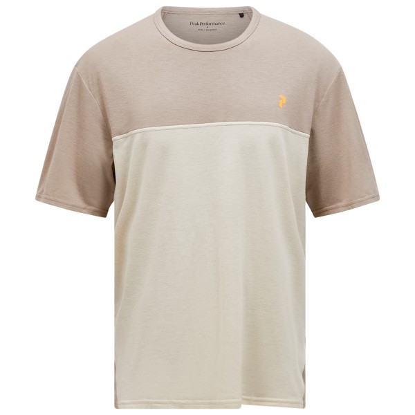Peak Performance - Trail Wool Blend S/S - Merinoshirt, beige