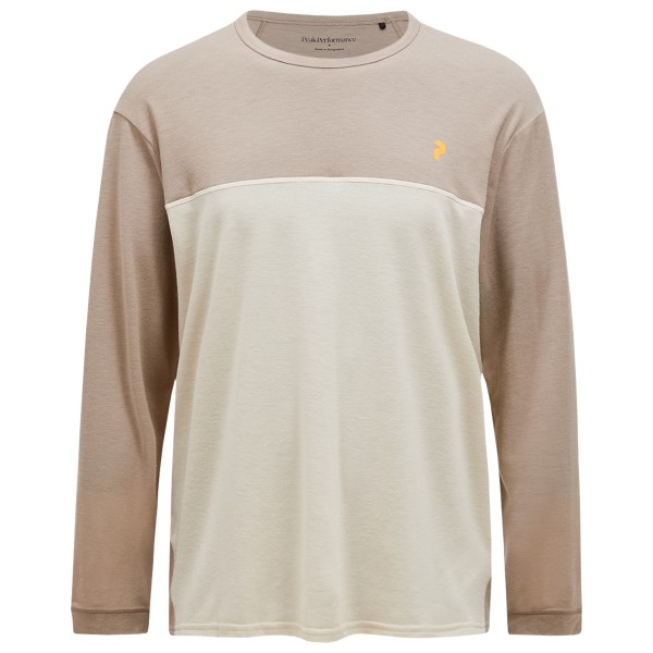 Peak Performance - Trail Wool Blend L/S - Merinoshirt, beige