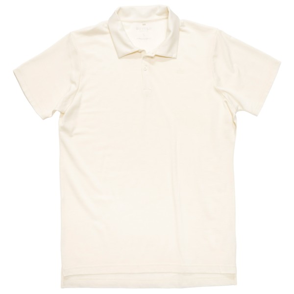 Devold - Premium Polo - Merinoshirt, wit