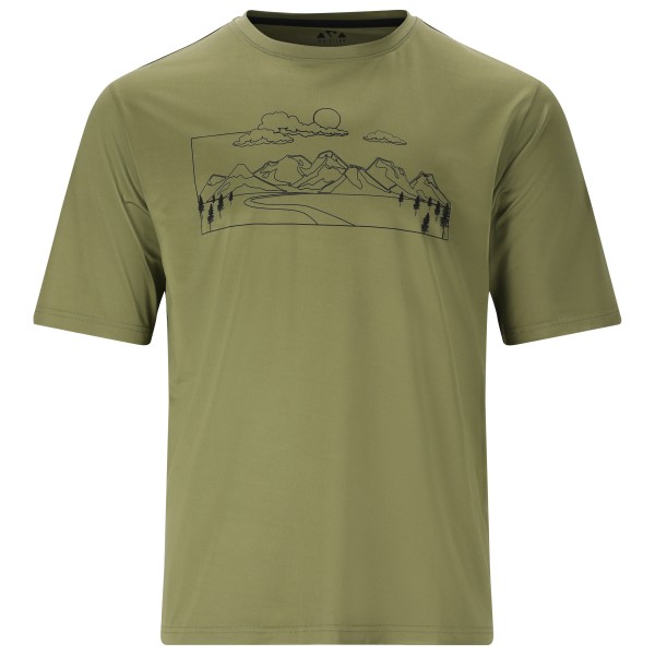 Whistler - Mosvil S/S T-Shirt - Sportshirt, olijfgroen