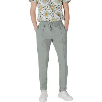 Antony Morato Broek  CARROT FIT WITH LOGOED METAL BADGE MMFP00407-FA150194