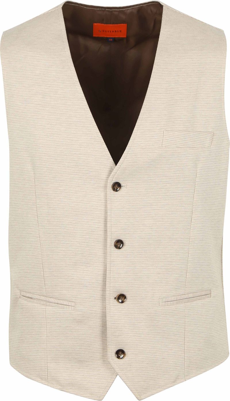 Suitable Gilet Kris Sand