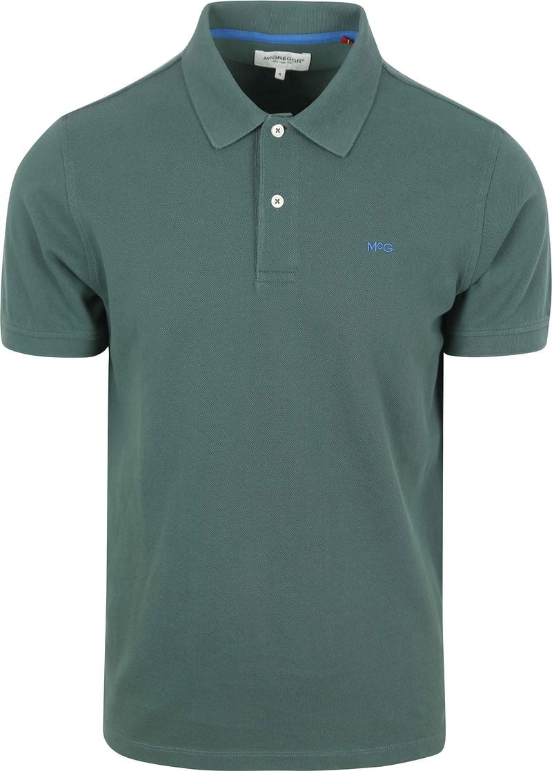 McGregor Piqué Polo Donkergroen