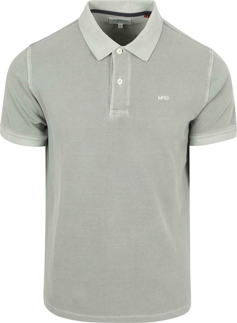 McGregor Piqué Polo Grijs Groen