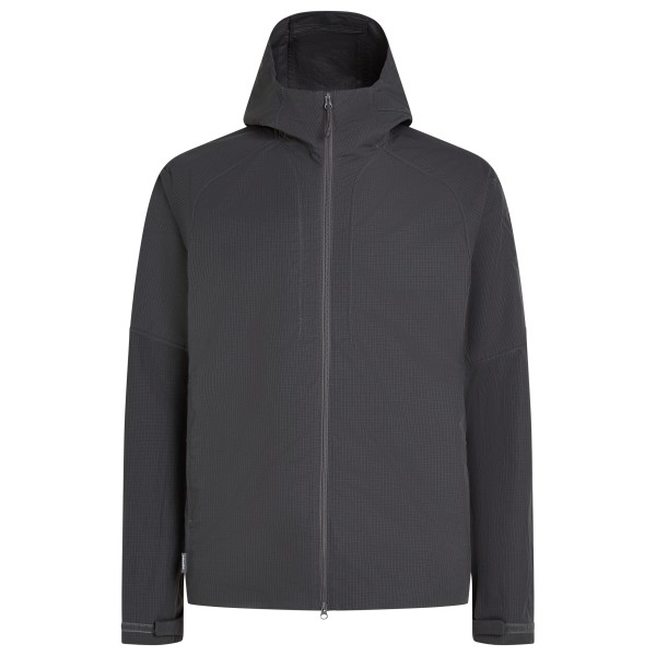 Icebreaker - Merino Shell+ Cotton Elevatio Wind Jacket - Hoodie, grijs