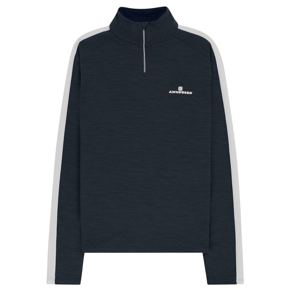 Amundsen Sports - 5Mila Half Zip - Merinovest, blauw