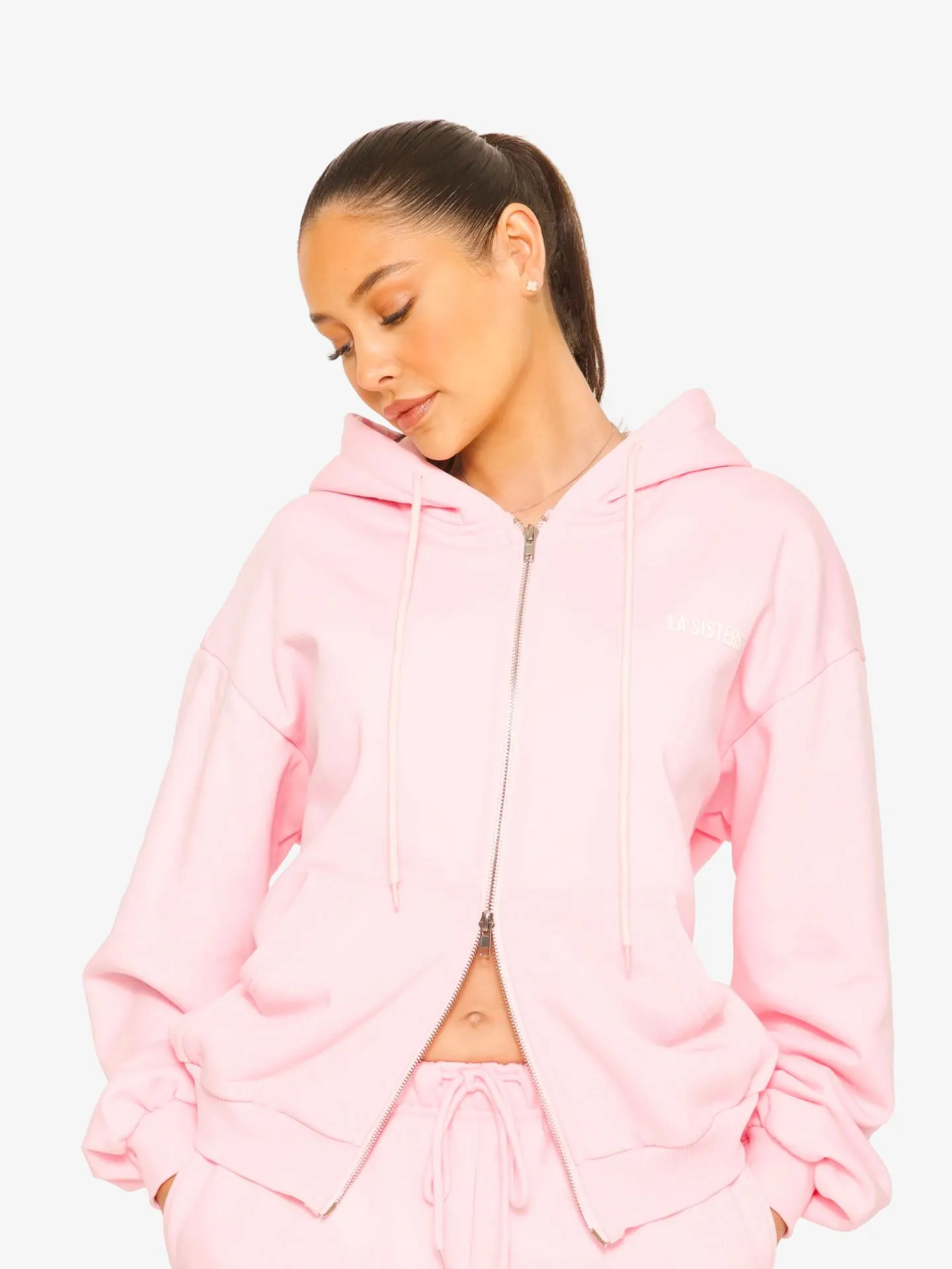 LA Sisters Dames vest essential double zipper