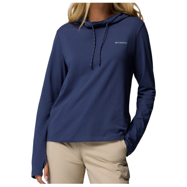 Columbia - Women's Sun Trek Hoodie II - Sportshirt, blauw