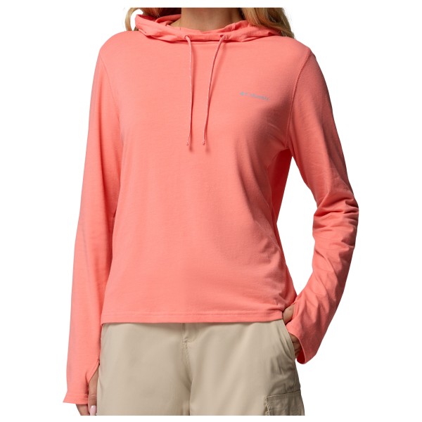 Columbia - Women's Sun Trek Hoodie II - Sportshirt, rood