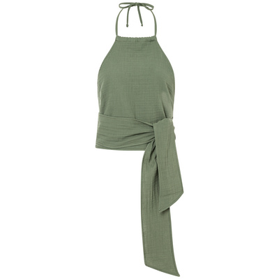 Mandala Dames Coastal Wrap Top