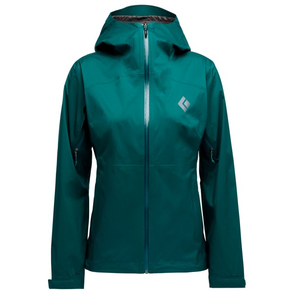 Black Diamond - Women's Fineline Stretch Shell - Regenjas, blauw