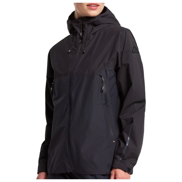Tenson - Women's Himalaya Shell Lite Jacket - Regenjas, zwart/grijs
