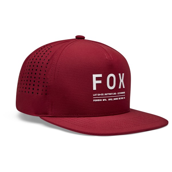 FOX Racing - Non Stop Tech Snapback - Pet, rood