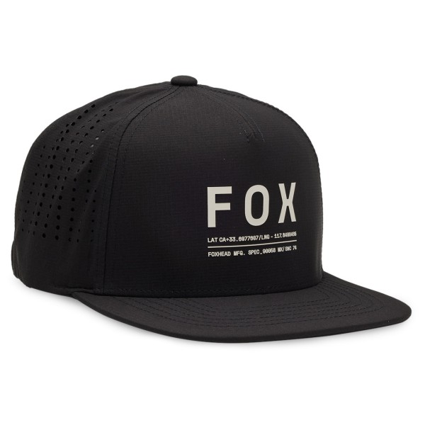 FOX Racing - Non Stop Tech Snapback - Pet, zwart
