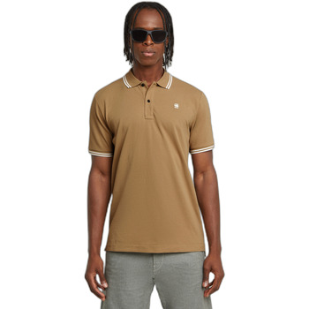 Polo Shirt Korte Mouw G-Star Raw Polo rayé Dunda
