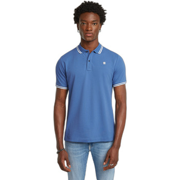 Polo Shirt Korte Mouw G-Star Raw Polo rayé Dunda