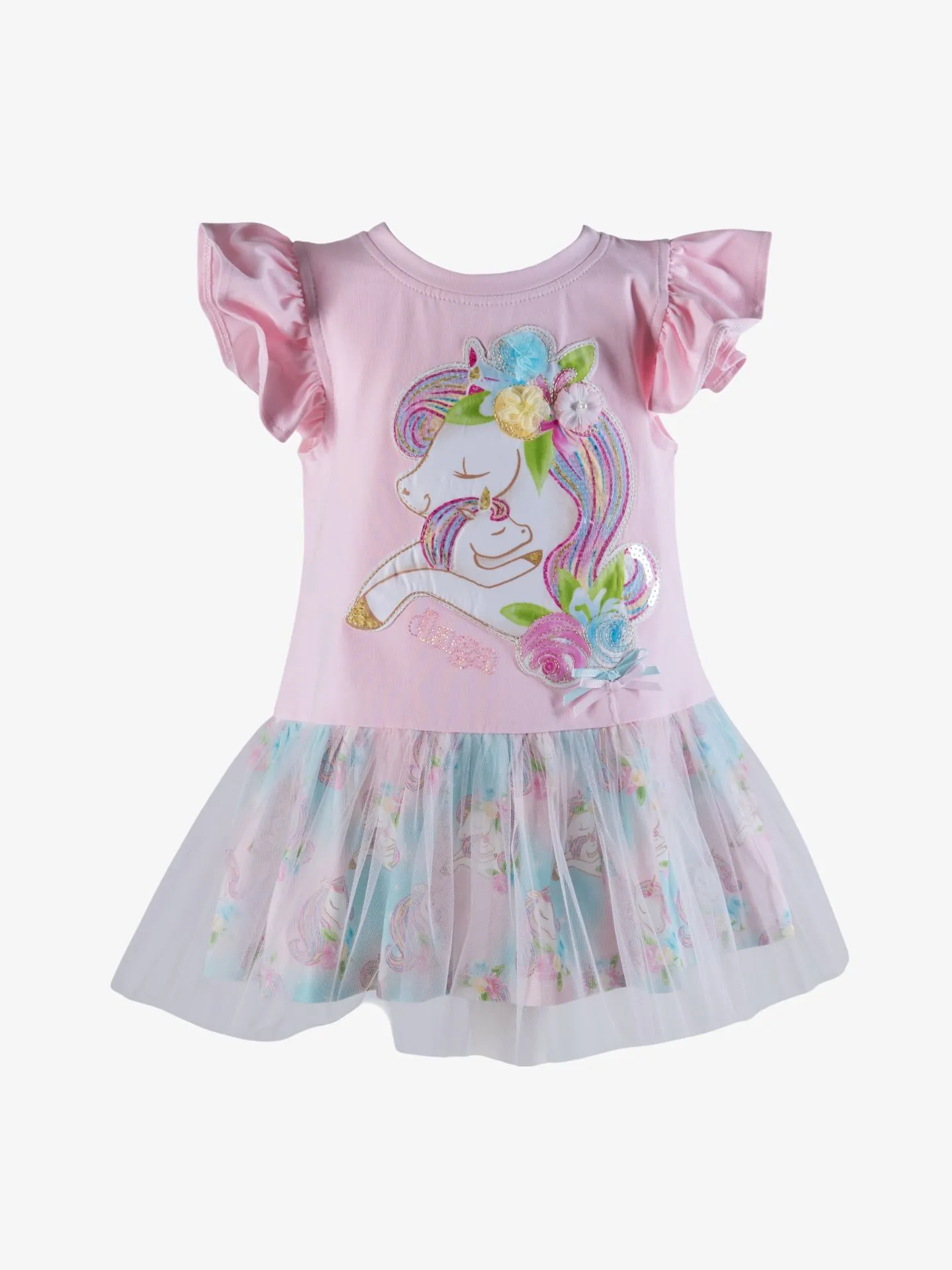 Daga Meisjes jurk unicorn girls faves