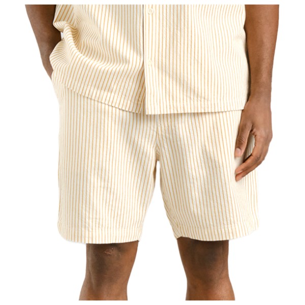 DEDICATED - Shorts Vejle - Short, grijs/wit