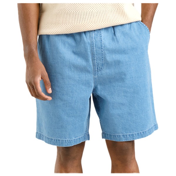 DEDICATED - Shorts Vejle - Short, wit/grijs