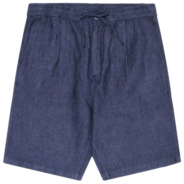 KnowledgeCotton Apparel - Fig Loose Linen Shorts - Short, blauw