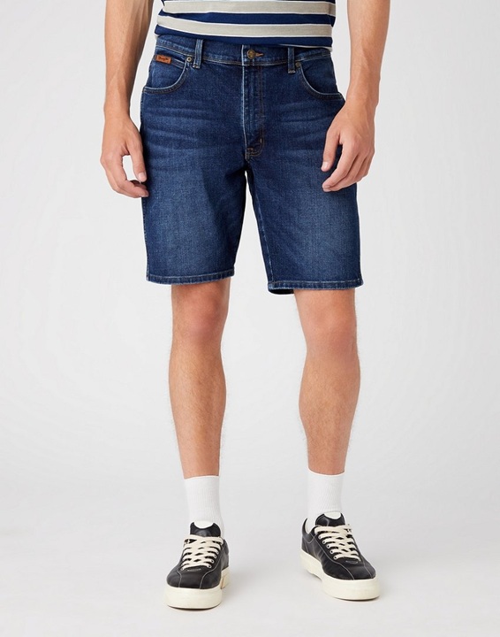 Wrangler Texas short dark wash maat 31