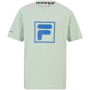 T-shirt Korte Mouw Fila fat0232_t-shirt_teens_verde