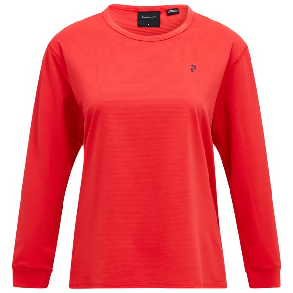 Peak Performance - Women's Trail L/S - Longsleeve, rood