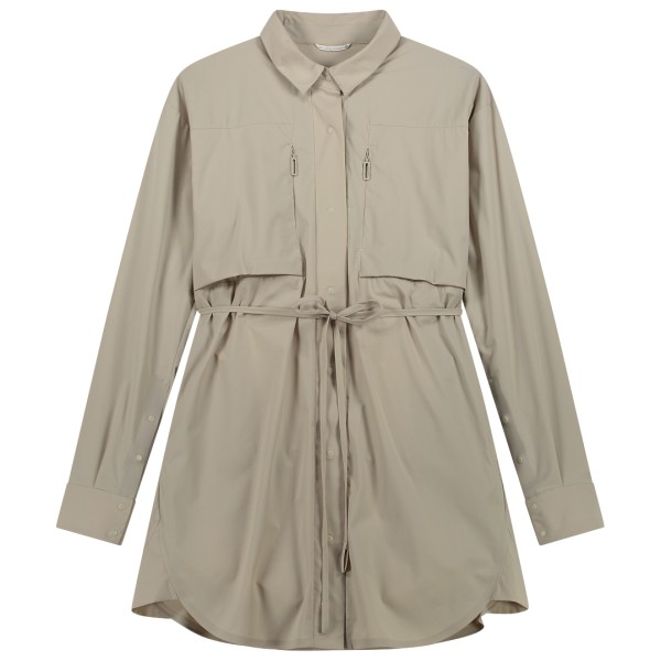Jeanne Baret - Women's Sumatra Long Shirt - Longsleeve, beige/grijs