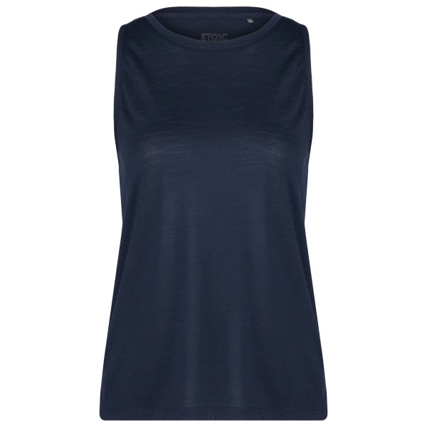 Stoic - Women's MerinoChill MMXX. Göteborg Tank - Merinoshirt, blauw