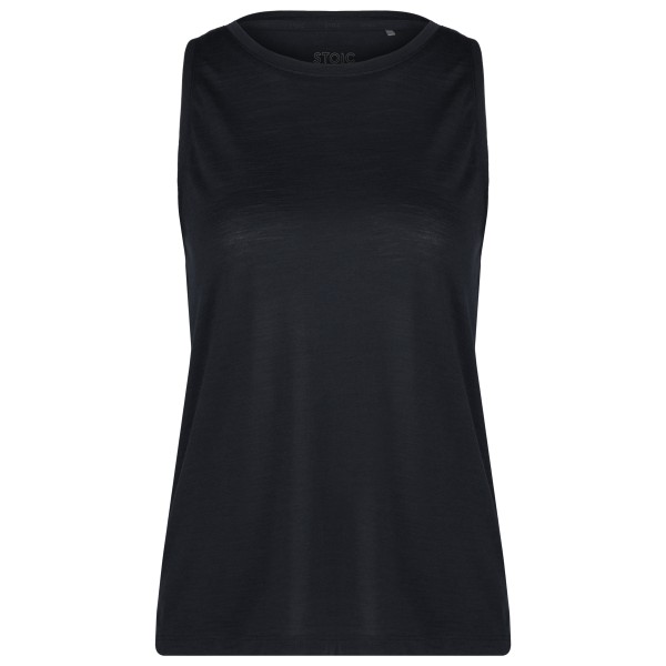 Stoic - Women's MerinoChill MMXX. Göteborg Tank - Merinoshirt, zwart
